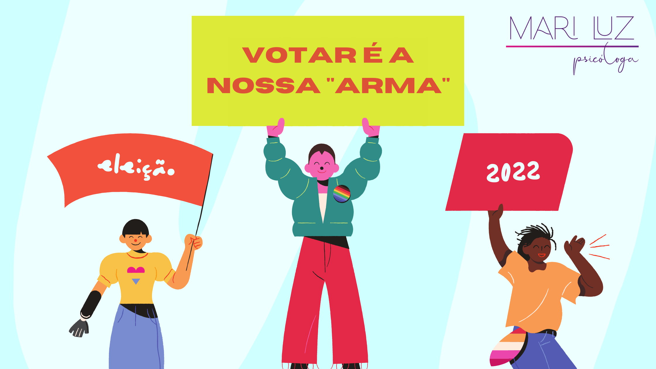 O voto é a nossa “arma” para mudar as coisas