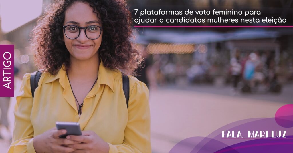 plataformas de voto feminino